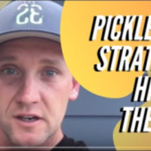 Pickleball Strategy: Hit On the Rise