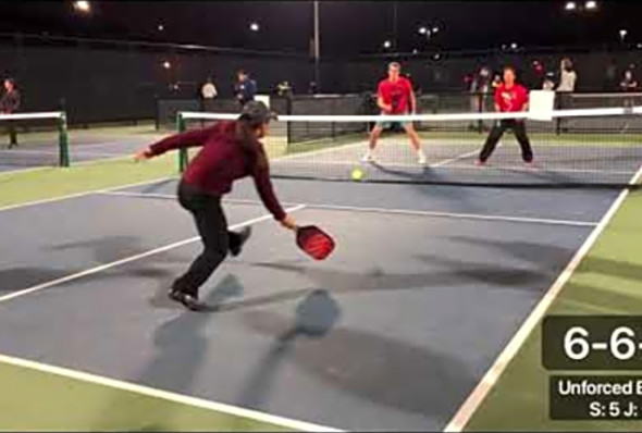 Mixed Doubles Pickleball Tournament Prep (Tustin, Calif.)