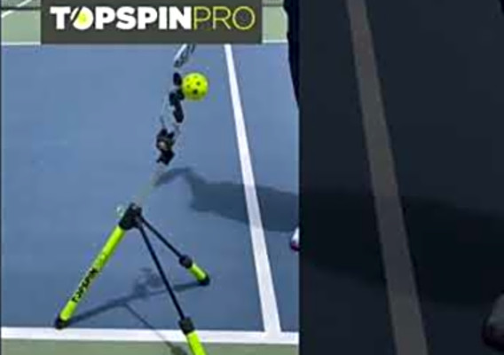 Use Your TopspinPro for Pickleball To Practice Slice
