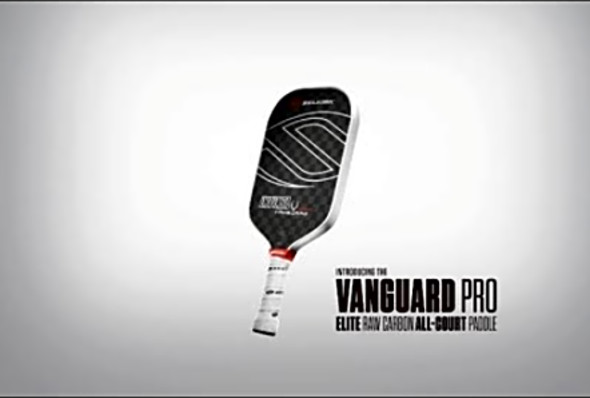 VANGUARD Pro Pickleball Paddle - Featuring 4-Layer 12K Raw Carbon Fiber &amp; Thermoforming Technology