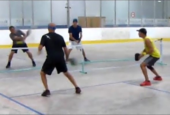 Fever in the Zoo Pickleball-5.0 MD 1/16 Final 19-34 Del Kauss/R Geenen v. Matt Schiller/John Moorin