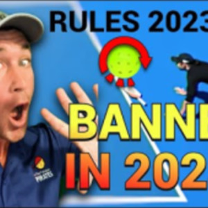 Pickleball Rules Change 2023 - Spin Serve Ban