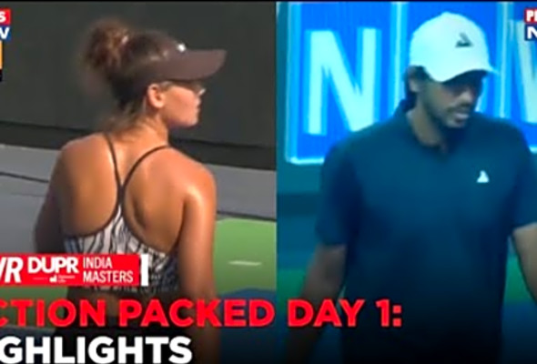 Day 1 Action Recap: Unforgettable Highlights from the PWR DUPR India Masters