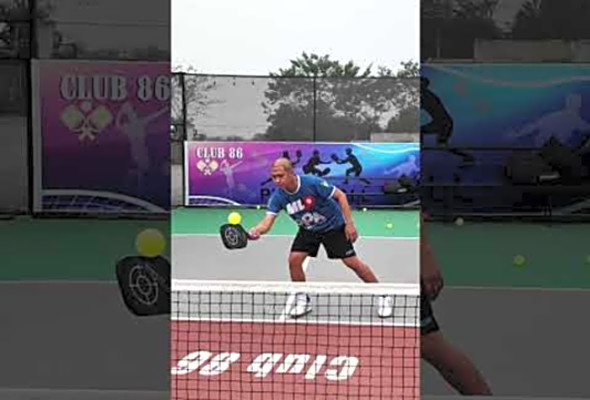 Tp c Dink cho sn ( Cross-court Dink ) #pickleballninhbinh #tapluyenpickleball #pickleball