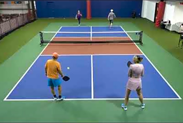 Friday Night Pickleball Match 1 Game 2 ft. Shannon Trevor vs Kristin Tan