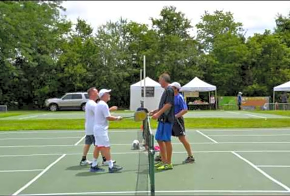 Pickleball Rocks Tournament in Brookville, Indiana, 6/29/2014