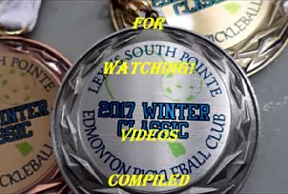 PICKLEBALL EDMONTON CLUB LEXUS WINTER CLASSIC 2017 3 5 SKILL LEVEL MIXED DOUBLES