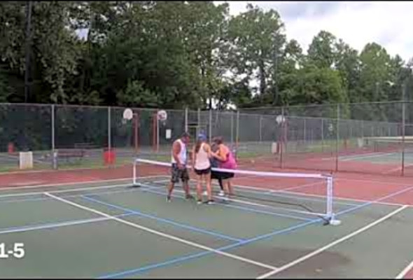 2018 3rd Annual Twin City Firecracker Festival Pickleball Tournament MXDS 3.5 (Gold medal Match )