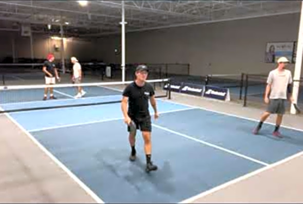 Pickleball fun 9/13 Andrew, Eli and Noah. DUPR 5.0 pickleball. Youtube rated 3.5 at best.
