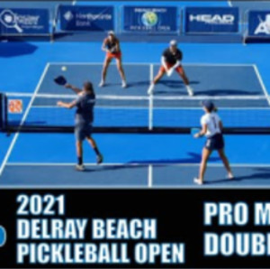 APP 2021 Delray Beach Pickleball Open Pro Mixed Doubles Gold: Johns/Jard...