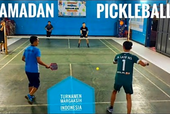 PICKLEBALL BANDUNG - Final MPC Yudi-Latif v Anas-Deny #pickleballindonesia #pickleballtraveler