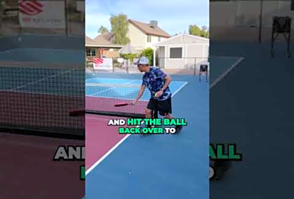 Solo Net Drill: Elevate Your Skills with a Dynamic Pickleball Training Exercise! #pickleballlessons