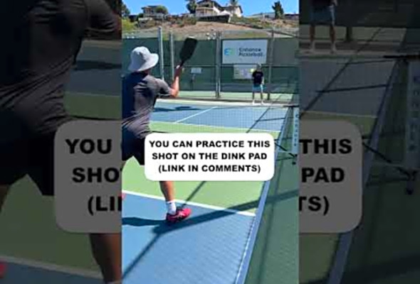 How To Hit The Pickleball Roll Volley