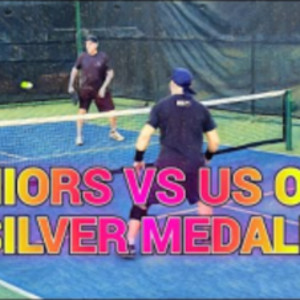 Seniors vs US Open Pickleball 4.5 Silver Medalists