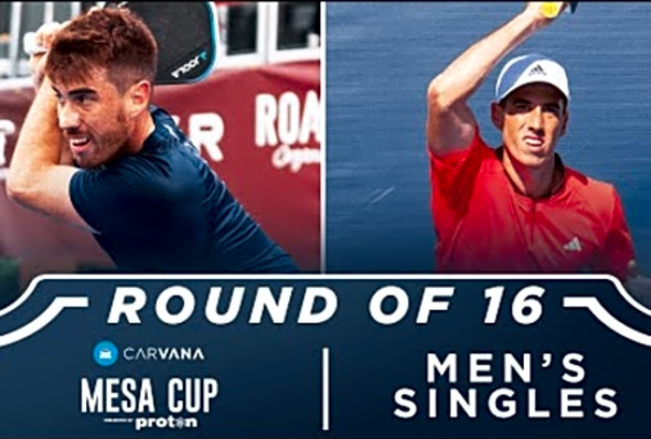 Federico Staksrud v Matthew Barlow at the Carvana Mesa Cup