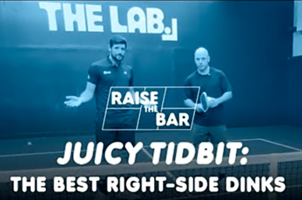THE ONLY RIGHT SIDE DINKS YOU NEED TO BE A BETTER PICKLEBALL PLAYER w/ PRO PLAYER DEKEL BAR