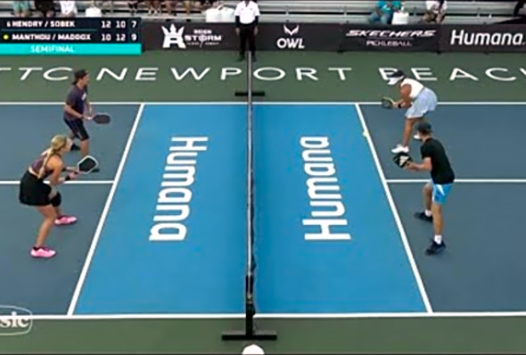 Hendry/Sobek vs. Maddox/Manthou - Mixed Pro Doubles - APP Tour - Rally
