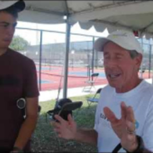 Bob Savar interviews Ben Johns at the 2019 US Open Pickleball Championsh...