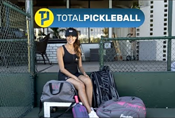 Christine McGrath takes us behind the design with her Franklin Pro Pickleball Paddle Bags!