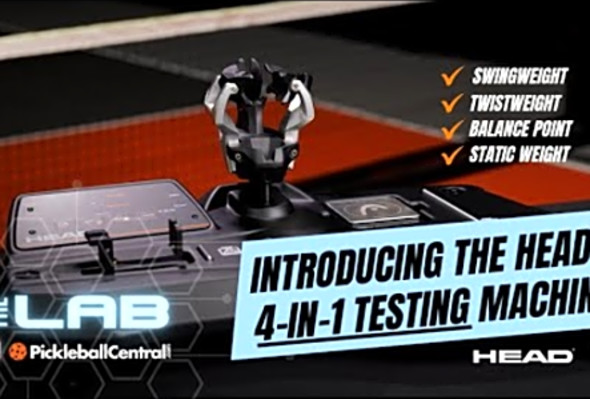 Unveiling the HEAD 4-in-1 Pickleball Paddle Testing Machine