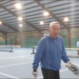 ROCKET FAST 2 HAND BACKHANDS! 4.5 Pickleball Rec Game at Litchfield, SC