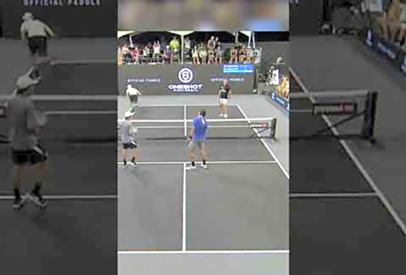 Guys, I called timeout. Guys, come onnn. #pickleball
