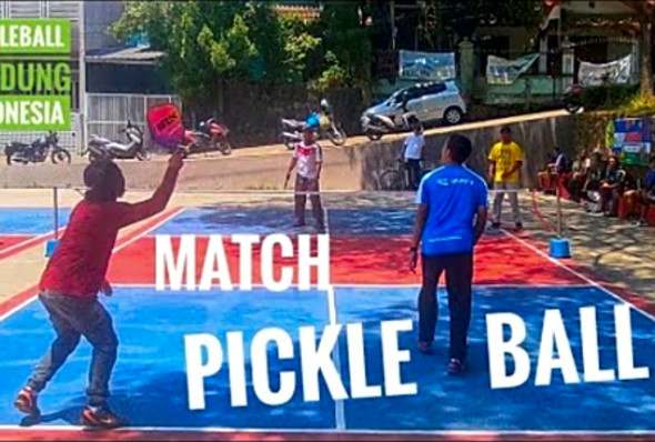 PICKLEBALL BANDUNG MATCH - EkaNov/YogiEr vs Bayu/Agung - Pickleball Indonesia