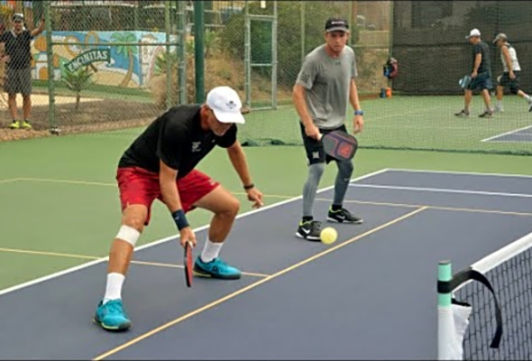 Pickleball Depth Control www.pickleballshotsandstartegies.com