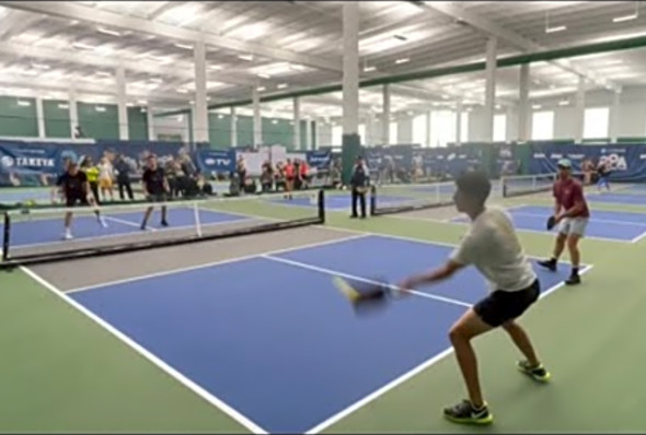 Staksrud/Tellez vs Hong/Lee - 2023 PPA Indoor National Championships - Pro Mens Doubles