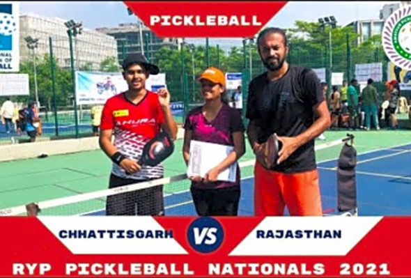 Vikas Chaudhary vs Samarth Surya Mishra - Pickleball India - Rajasthan vs CG - AIPA-APFI-PFI