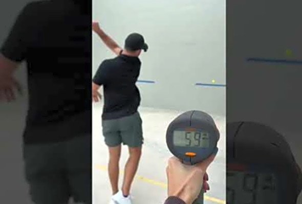 Pickleball Paddle Speed Test! #pickleball #pickleballskills #pickleballtrips