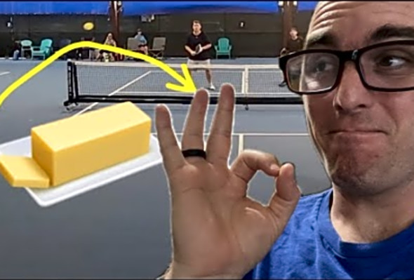 Buttery Smooth Drops in 4.0 Gold Medal Match - Episode 8 of Pickleball Coach Reacting to Games