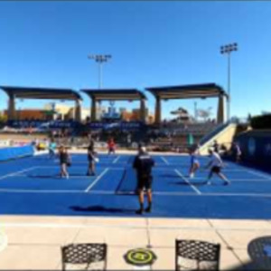 PPA Championship Mixed Doubles Pro Matt Wright Lucy Kovalova Wes Burrows...