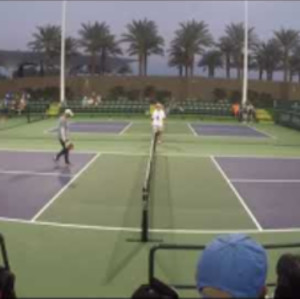 2018 Pickleball Nationals at Indian Wells MXD 3.5 50 Finals Game3b