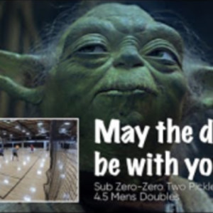 4.5 Pickleball - May the dink be with you