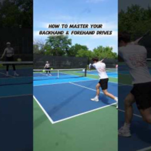 This helped me improve my forehand and backhand drives #pickleball #pick...