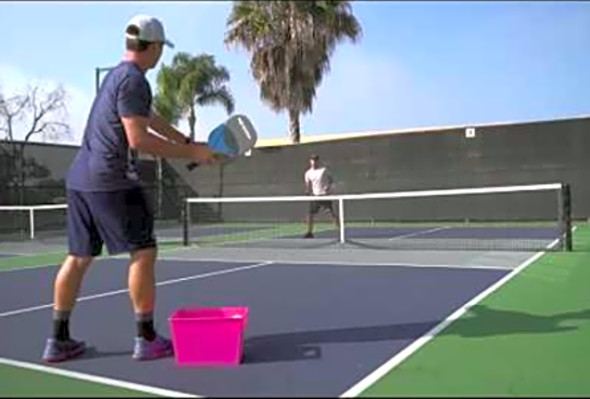 Simple Pickleball Drill : The 4th Shot