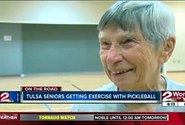 On the Road: Tulsa seniors getting exercise with pickleball