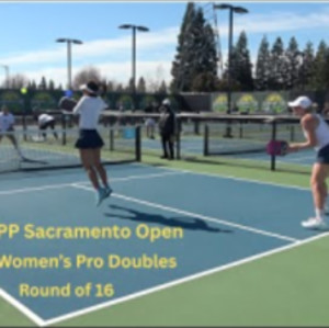 APP Sacramento Open Womens Pro Doubles Barr/Oshiro vs Elpusan/Kong