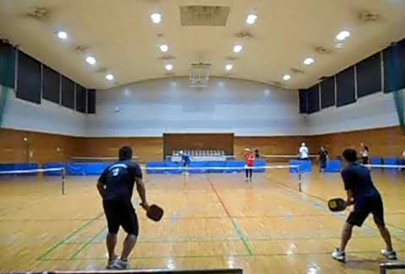 2017 Japan-US Pickleball Event at Hachioji firendly match
