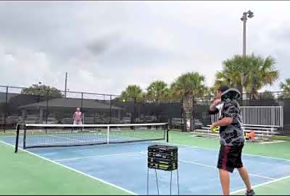 Cayey Pickleball: 1 Minute Drills - Third Drop Shot