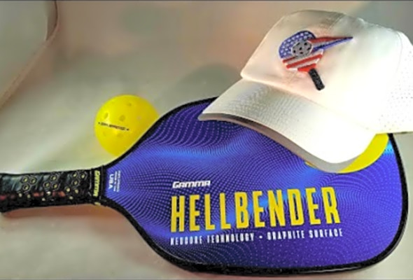 Unboxing video plus giveaway for the new Gamma Hellbender Pickleball Paddle