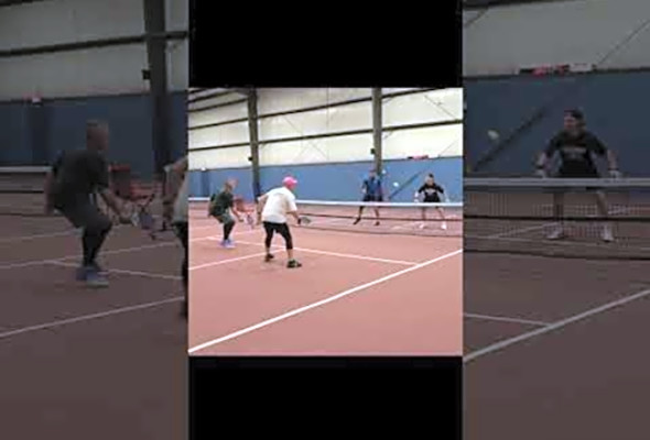 Great Pickleball Rally Featuring Retired Pro Athletes
