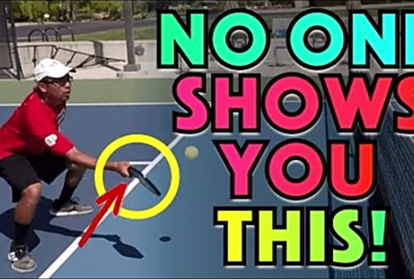 Perfect Pickleball Forehand Contact Point &amp; How To Find It