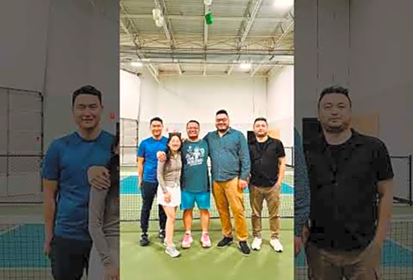 My 30th birthday party. Took 2nd in a tournament, played pickleball with friends and family