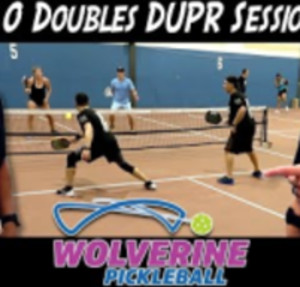 4.0 Doubles Partner Play DUPR Session at Wolverine Pickleball