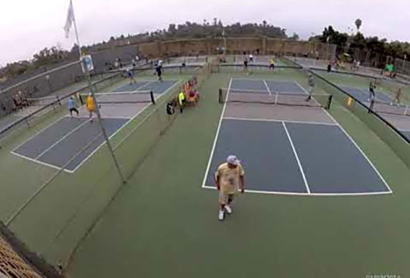 Team Pickleball. Total Eclipse vs. Ball Buster. July 31, 2021. 2 of 2.