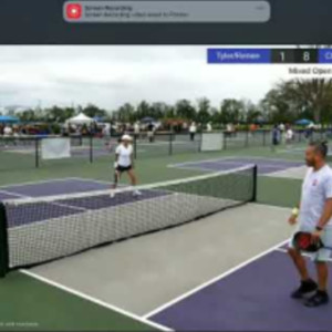 Spring Shoot Out Pickleball Tournament $$$ Mixed Doubles Open $$$ 3rd Match