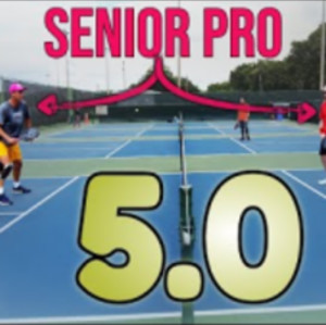 Multicam Pickleball with Senior Pros