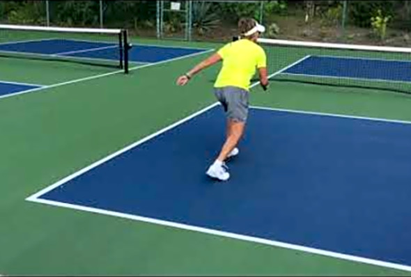 Pickleball: &quot;3rd Shot Drop Footwork to Get to Net&quot;, Deb Harrison